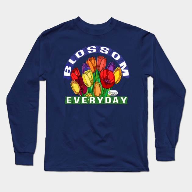 Blossom Everyday Long Sleeve T-Shirt by Inspire Yourself